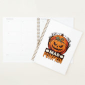Dolle Pompoen Halloween Vintage Gravure Ontwerp_1 Planner (Display)
