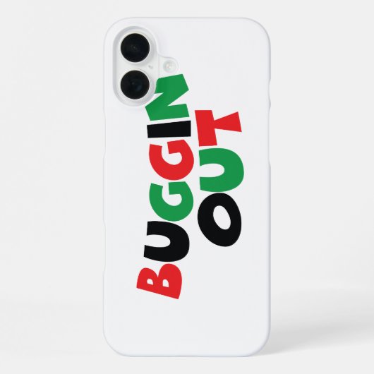 Dolle pret hebben iPhone hoesje (Achterkant)