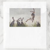 Dolle pret rechthoekige sticker (Tas)