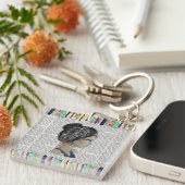 dolle pret van lezers sleutelhanger (Voorkant Rechts)