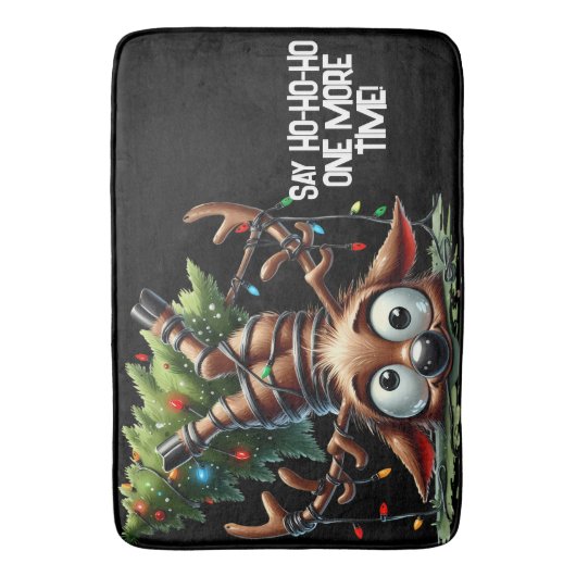 Dolle Rendier Badmat (Voorkant Verticaal)