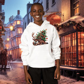 Dolle Rendier Kindertrui met capuchon