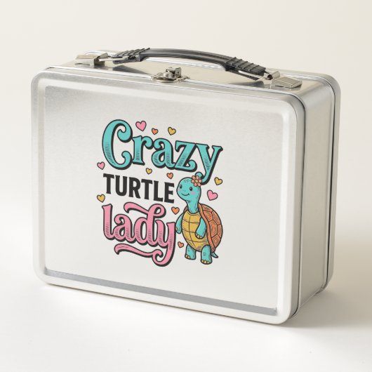 Dolle Schildpad Dame Vintage Gravure Ontwerp_1 (Voorkant)