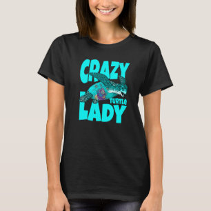 Dolle Schildpad Dame  Zeeschildpadden Dierentuin B T-shirt