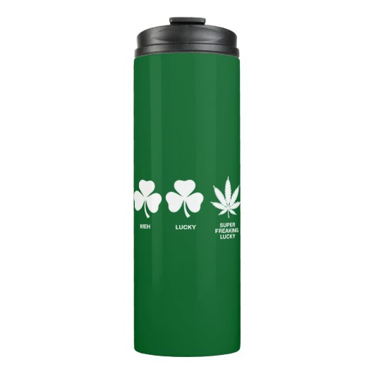 Dolle St. Patrick-feest voor jongens Thermosbeker (Voorkant)