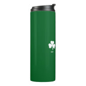 Dolle St. Patrick-feest voor jongens Thermosbeker (Gedraaid links)