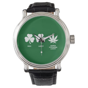 Dolle St. Patrick-feest voor mannen  Horloge