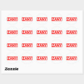 Dolle Stempel Ronde Sticker (Vel)