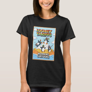 Dolle Tarieven Politiek Onrecht Grappige Pinguïn T T-shirt
