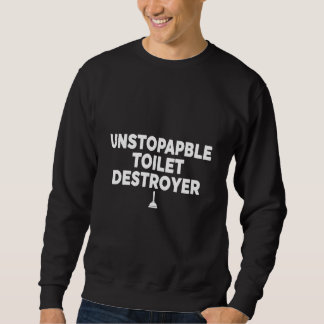 Dolle Toilet Verstopping Kampioen Badkamer Problee Trui