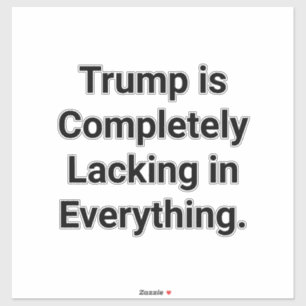 Dolle Trump mist alles Hankamer Artjunkhaus Sticker