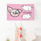 Dolle Varken Lachende Thunder_Cove Spandoek (Insitu)