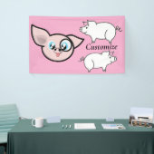 Dolle Varken Lachende Thunder_Cove Spandoek (Beurs)