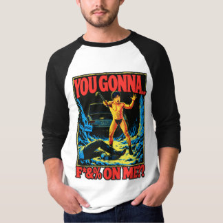 Dolle Vegas Nacht Grappige Noten kater T-shirt