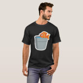 Dolle vis (kleine maat). t-shirt (Voorkant volledig)