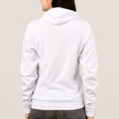 Dolle vrouw die clown speelt hoodie (Achterkant)