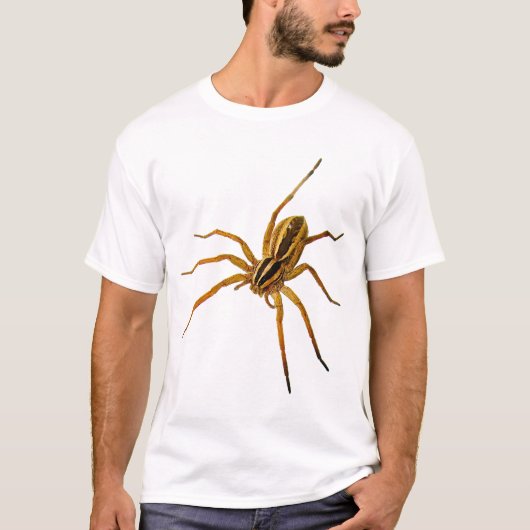 Dolle Wolfspin (Rabidosa rabida) T-shirt (Voorkant)