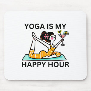 Dolle Yoga Is Mijn Happy Hour Martini Muismat