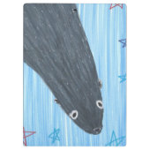 Dolle zeeleeuw binder klembord (Achterkant)