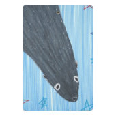 Dolle zeeleeuw binder mini klembord (Achterkant)
