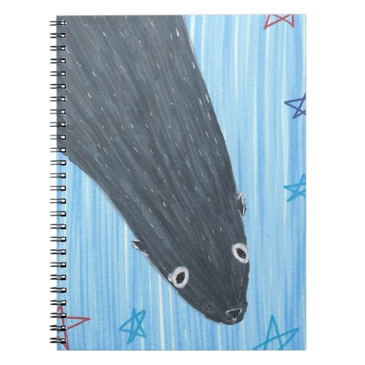 Dolle zeeleeuw binder notitieboek (Voorkant)