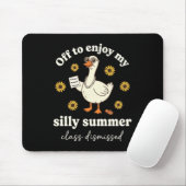 Dolle Zomer Gans Cl Ontslagen Muismat (Met muis)