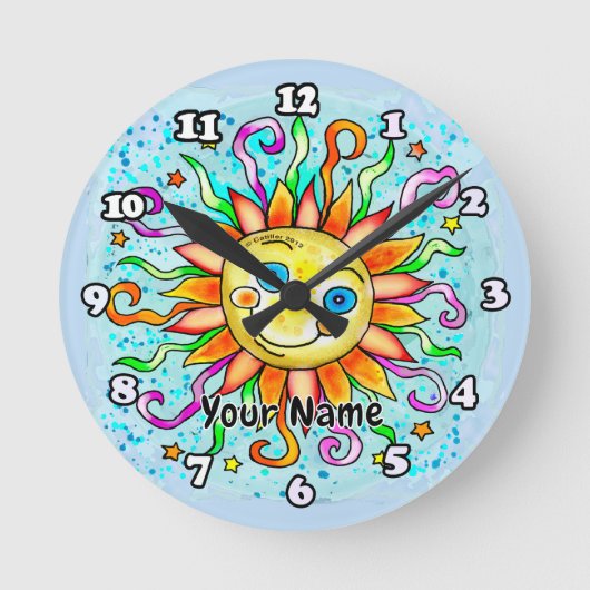 Dolle Zon  Ronde Klok (Voorkant)
