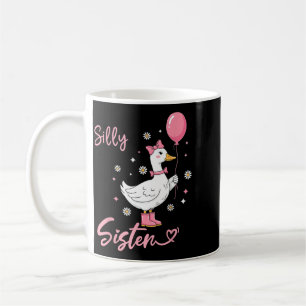 Dolle Zus Schattige Gans Zus Familie Matching Koffiemok