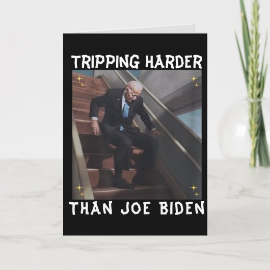 Doller dan Joe Biden Kerstmis Feestdagen Kaart (Voorkant)