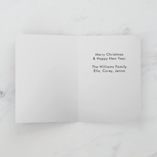 Doller dan Joe Biden Kerstmis Feestdagen Kaart (Binnen)