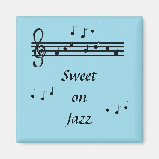 Dolles van Jazz - magneet (Voorkant)