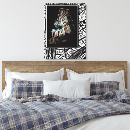 Dollhouse Canvas Afdruk (Insitu (Slaapkamer))