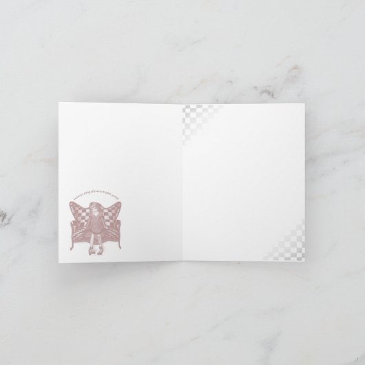 Dollhouse Series Blank Note Kaart (Binnen)