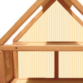 Dollhouse Wallpaper kleinschalige lijm sticker