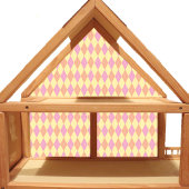 Dollhouse Wallpaper kleinschalige lijm sticker