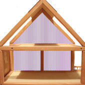 Dollhouse Wallpaper kleinschalige lijm sticker