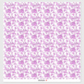 Dollhouse Wallpaper kleinschalige mini roze toilet Sticker (Vel)