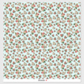 Dollhouse Wallpaper kleinschalige mini-rozen Sticker (Vel)