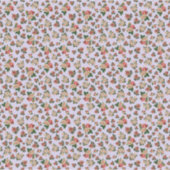 Dollhouse Wallpaper kleinschalige mini-rozen Sticker (Voorkant)