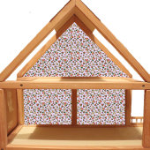 Dollhouse Wallpaper kleinschalige mini-rozen Sticker