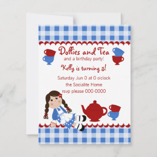 Dollies Tea Party Kaart