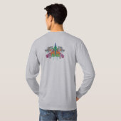 DollieYamma Colour version Long Hoeve Green T-shirt (Achterkant volledig)