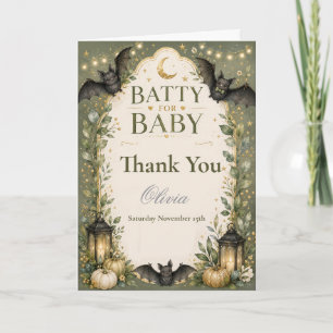 Dollig bedankt voor babyshower kaart