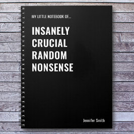 Dollig Cruciaal Grappige Quote Kantoor Notitieboek