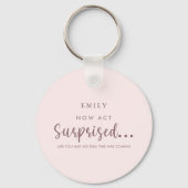 Dollig Vind je het leuk om mijn bruidsmeisje te zi Sleutelhanger (Voorkant)