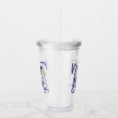 Dollige Bruid Grappig Kust Afscheidscadeaus voor d Acryl Drinkbeker (Rechts)