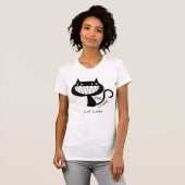 Dollige Kat Vrouw T-shirt (Voorkant volledig)
