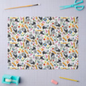 Dollige Whimsical Wandelpatroon | Folk Art Buitenl Tissuepapier (Craft)