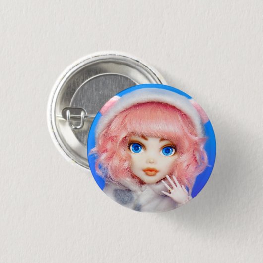 Dollightful-pictogram 2020 ronde button 3,2 cm (Voorkant /achterkant)