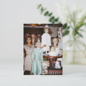  Dolls Antiek Briefkaart (Staand voorkant)